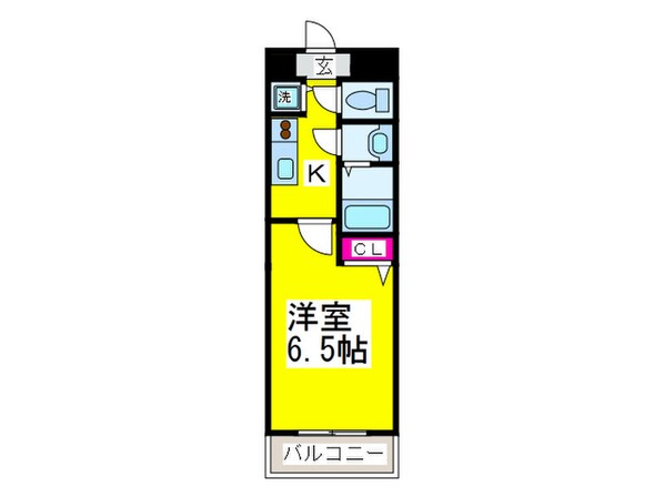 ファインコ－ト北三国丘の物件間取画像